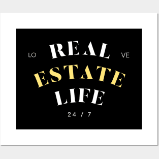 Real Estate Life Posters and Art